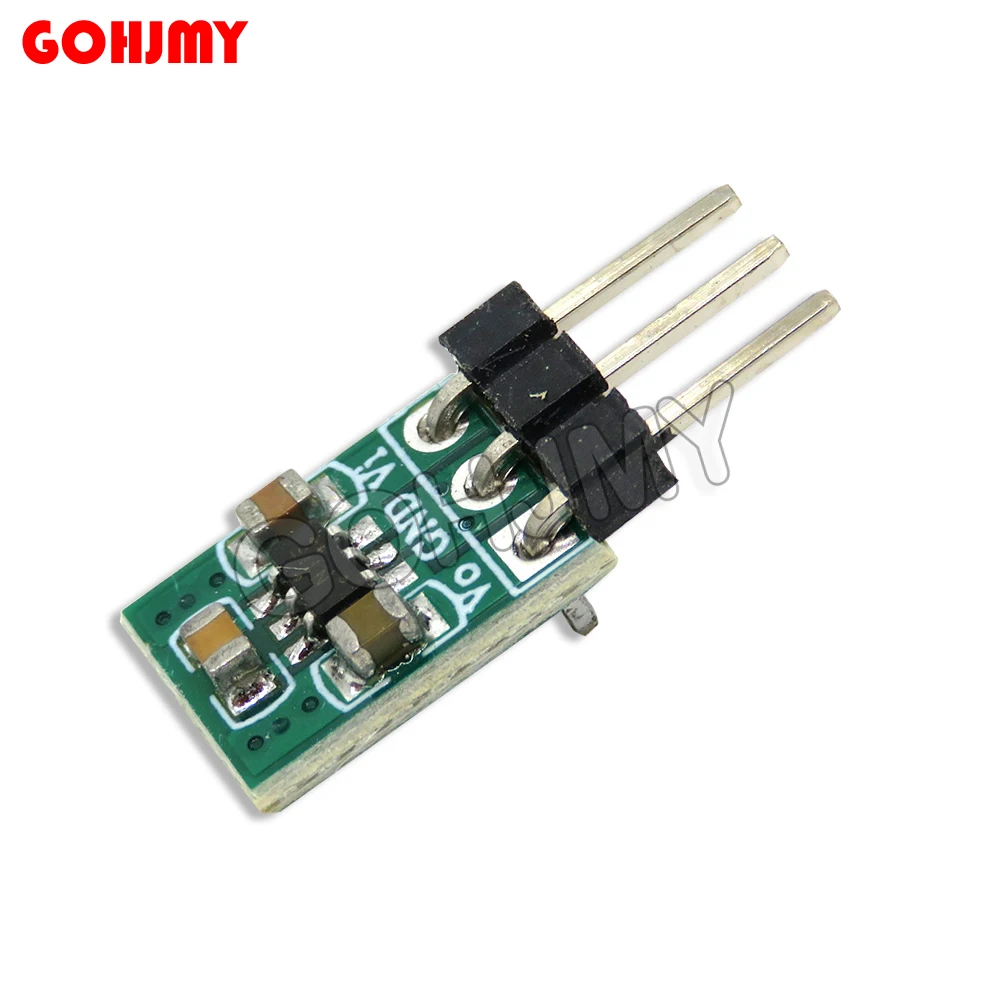 GOHJMY Mini 1.8V 3V 3.7V 5V to 3.3V Boost & Buck Low Noise Regulated Charge Pump 2 in 1 DC/DC Converter