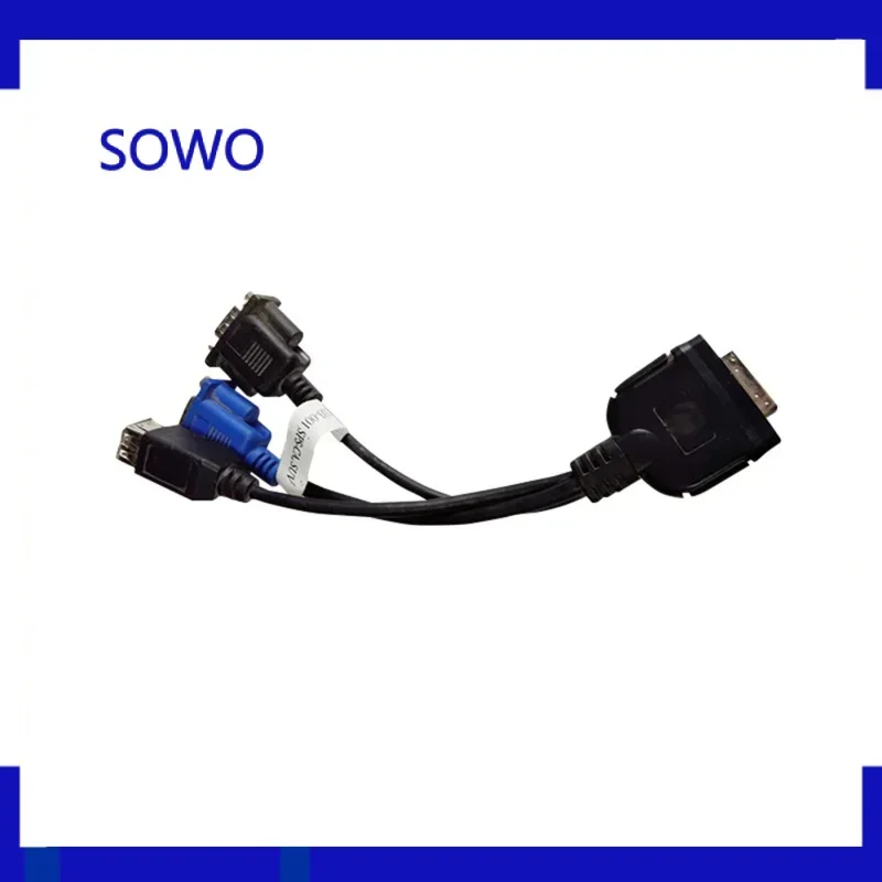 Original for HP C3000 C7000 Blade Adapter Cable KVM Cable SPS-CA SUV Diagnostic Cable Cable 409496-001 416003-001 Local I/O Cabl