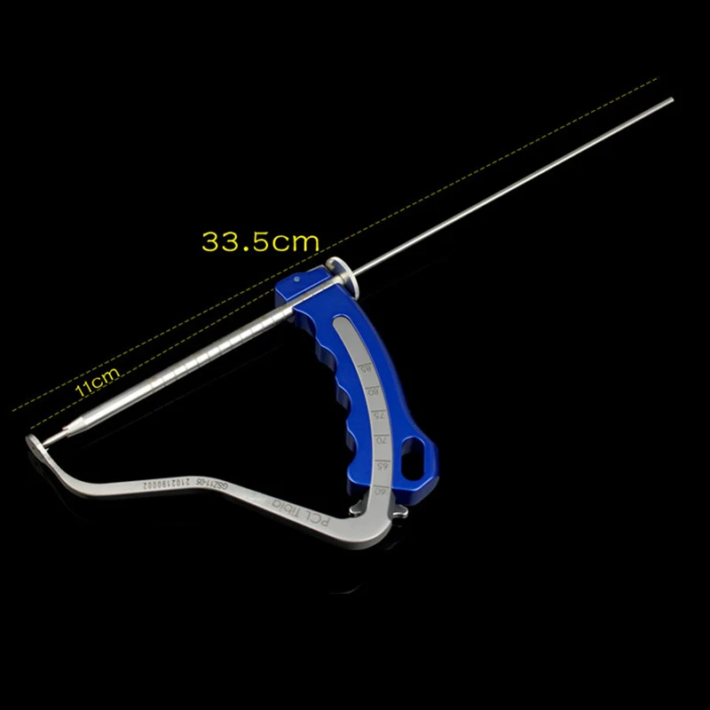 Localizador de ligamento cruzado interno grande, instrumento ortopédico Médico Deportivo, medicina, hombro, cadera, tibia, articulación de rodilla