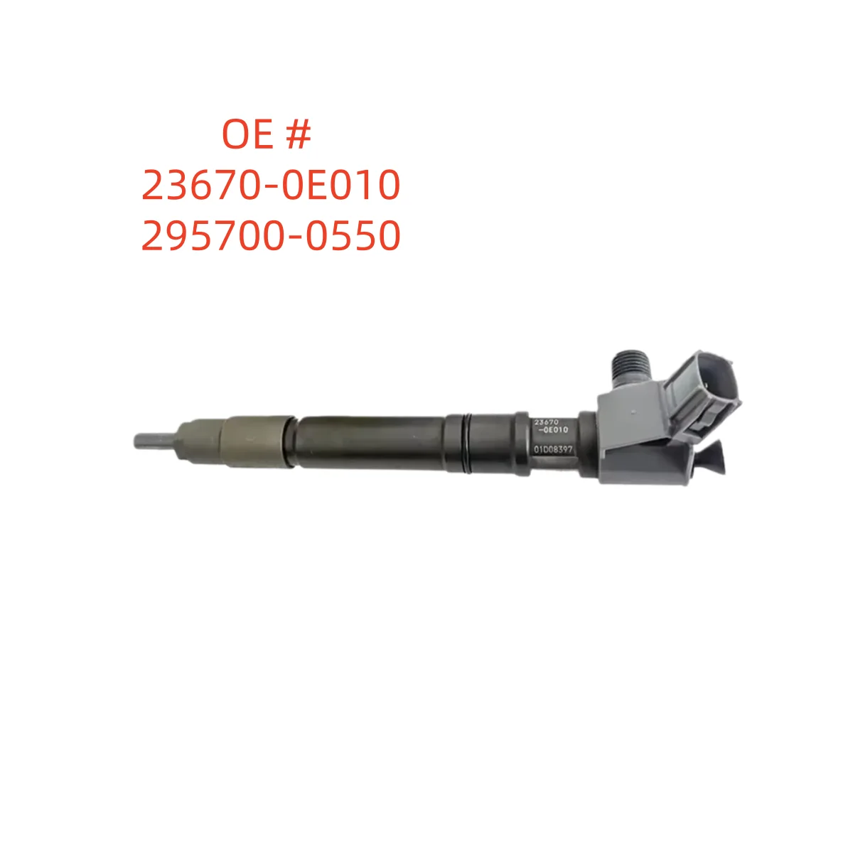 

High quality 23670-0E010 295700-0550 Common Rail Injector for Toyota Hilux 2.8l 1GD ﻿