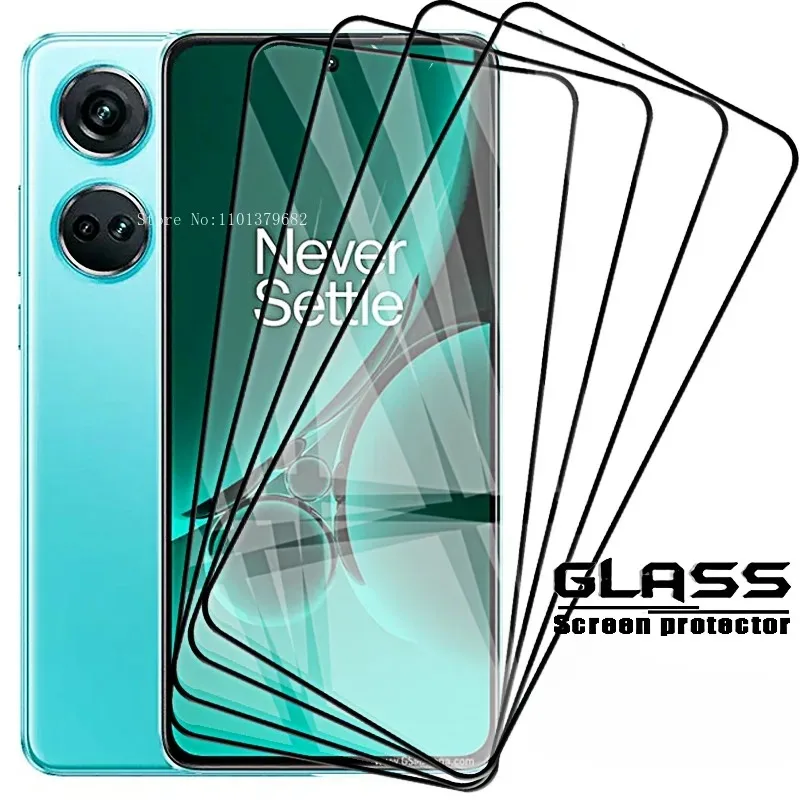 4PCS Tempered Glass for OnePlus Nord CE 3 2 Lite 5G CE3Lite CE3 3Lite N300 N200 N100 Screen Protection Protector Cover Film