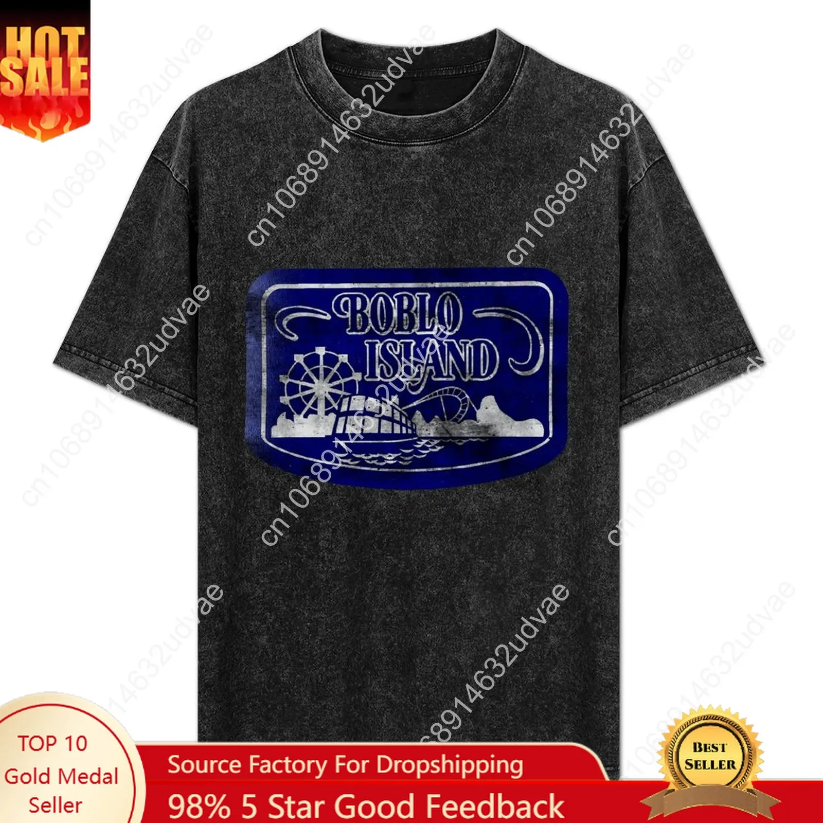 

Bolo Island Detroits Retro T Shirts Mans Womans Vintage Tshirt Cotton Short T-shirt Soft Custom Tops Unisex Clothes Tshirt