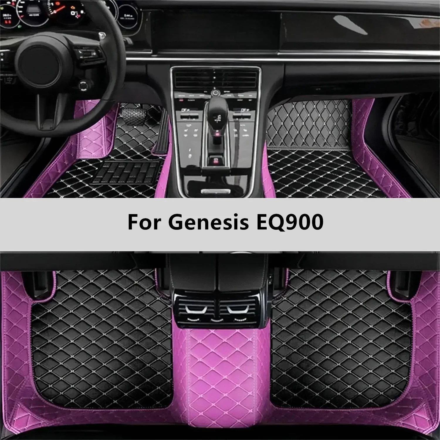 

Custom Car Floor Mats For Genesis EQ900 2015 2016 2017 2018 Floor Mat Car Mat Accessories Interior Accessories