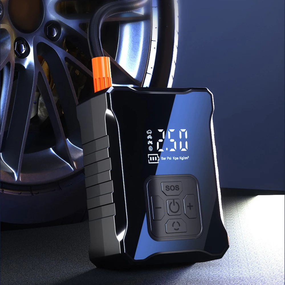 

Car Air Compressor Precise Inflation Electric Tire Inflator Electric Tyre Inflatable Pump for Motorcycle Bicycle Auto Tyre Balls