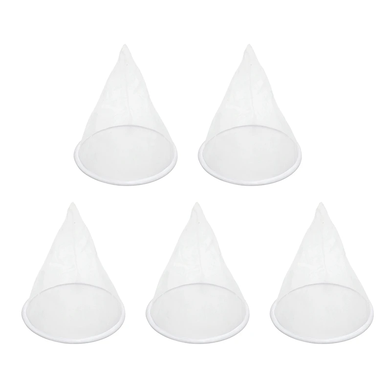 

20PCS Beekeeping Equipment Bee Honey Filter Nylon Cone-Shape Honey Screener Bee Hive Bee Honey Tools