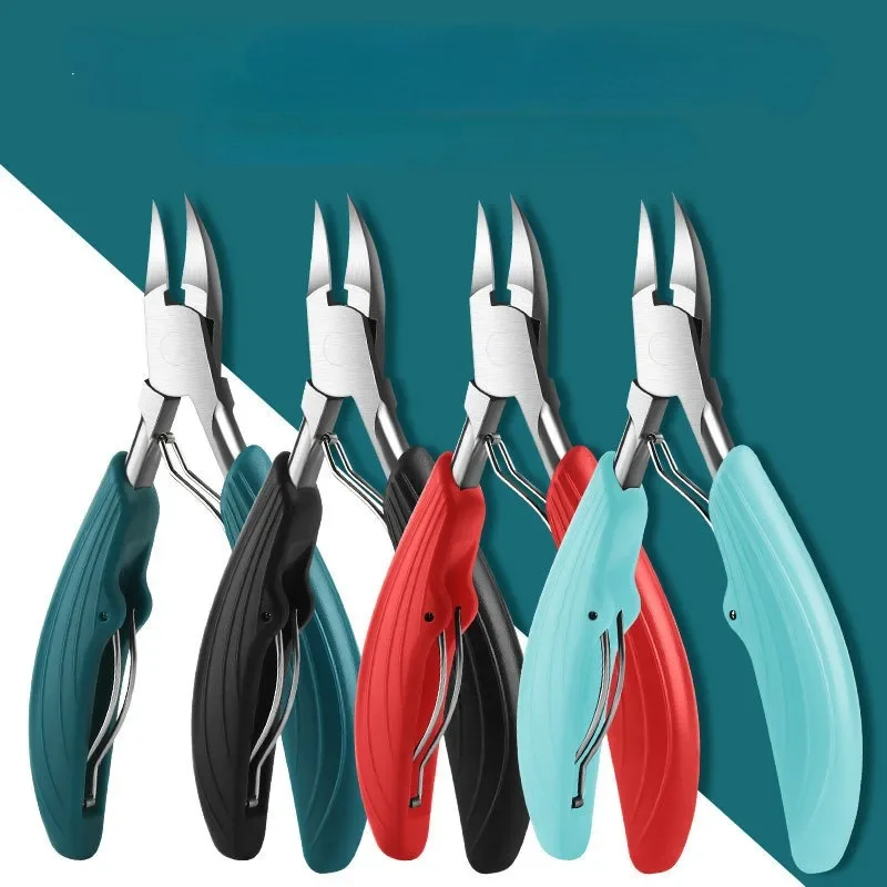 Toe Nail Clippers Nail Correction Thick Nail Ingrown Toenails Nippers Dead Skin Nail Art Pedicure Care Plier Cutter Scissor Tool