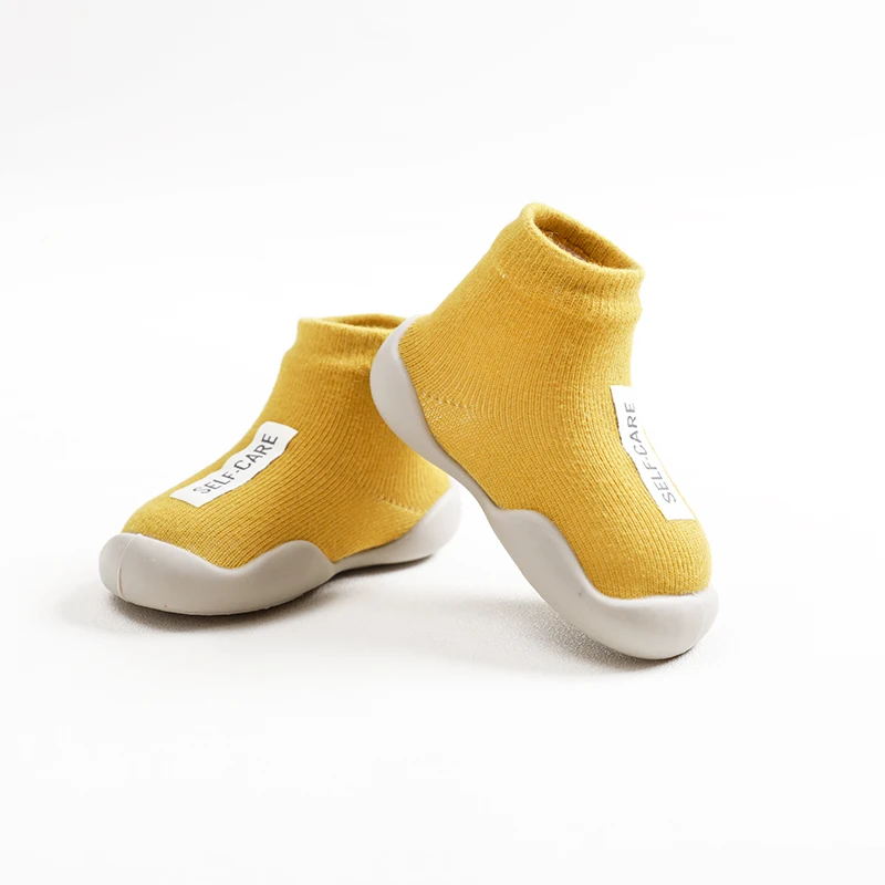 أحذية رياضية خفيفة الوزن قبل المشي للأطفال ، أحذية جوارب كلاسيكية للأطفال الصغار والأطفال ، نعل مطاطي ، أحذية أرضية مضادة للانزلاق ، 6 م-3 ص ، الربيع والخريف