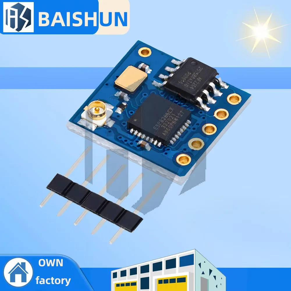 ESP8266 Esp-05 Удаленный порт WIFI Приемопередатчик Беспроводной модуль AP STA ESP05 электроника своими руками