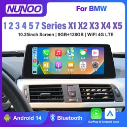 New Android 14 Car Radio For BMW 1 2 3 4 5 7 X1 X2 X3 X4 X5 E81 E60 E90 F20 F30 F10 E83 F25 E70 Auto Multimedia CarPlay Player