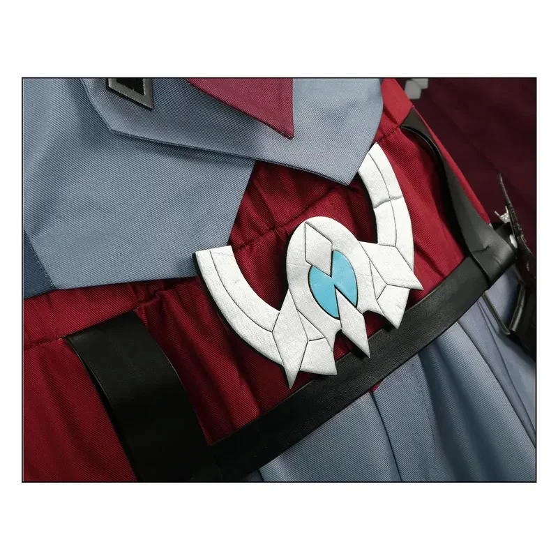 Sky06 【Wetrose】متوفر في المخزون أزياء Wriothesley التأثيرية Genshin Impact Fontaine Meropide Rizli مجموعة كاملة من شعر مستعار للهالوين وعيد الميلاد Chri66lU&