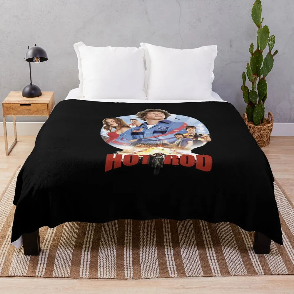 

Hot Rod Movie Andy Samberg \t Throw Blanket Bed Plaid decorative Sofa Blankets