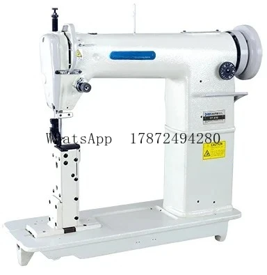 DT-81 Single need post bed heavy du leather bag sewing mahine