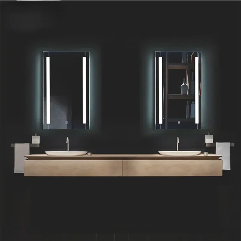 Wall Mounted LED Mirror LED Light Touch Screen Smart Wall Bathroom Smart Mirror