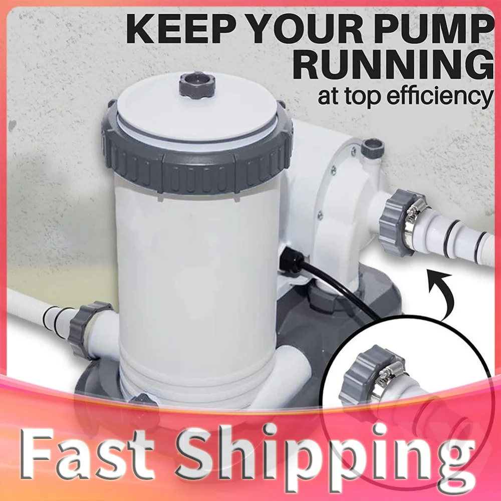 Professional Hose Adapter Kits for Intex Threaded Connection Pumps Plunger Valve Swimming Pool Drain Parts Accessories