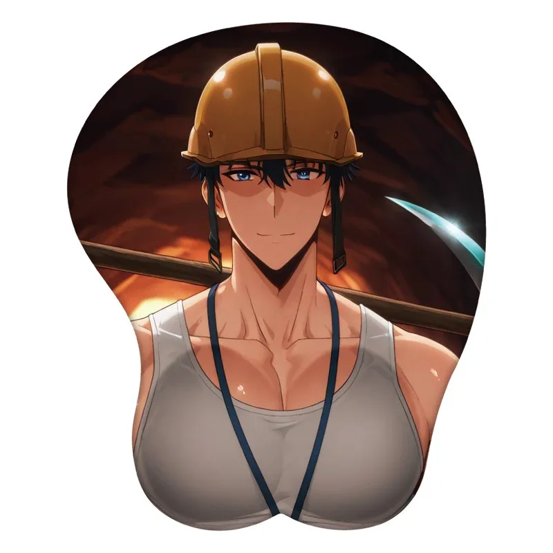 Sung Jinwoo Anime 3D Mouse Pad Wrist Rest Desk MousePad Mat Gamer Accessory Diydin