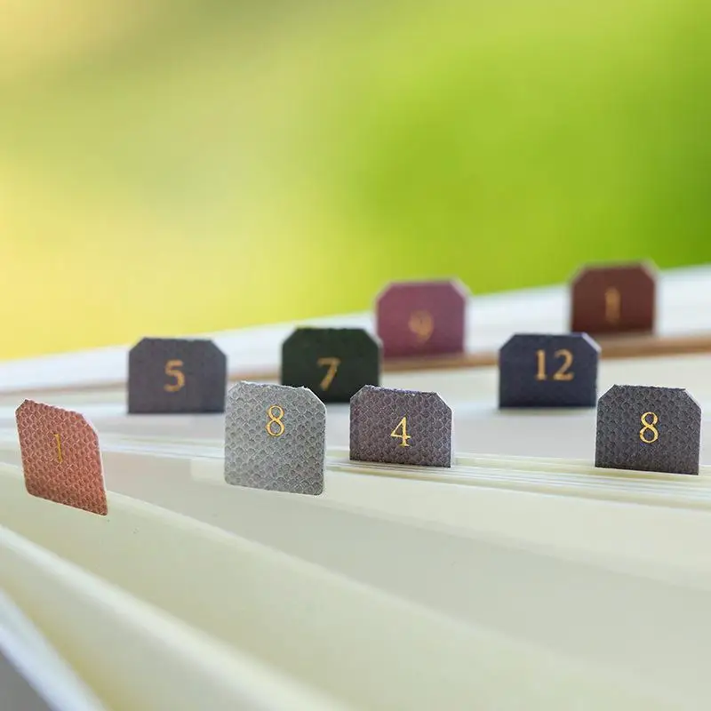 

Набор из 10/20 листов маркеров-разделителей для классификации документов, ежемесячные разделители, стикеры для офиса и учебы