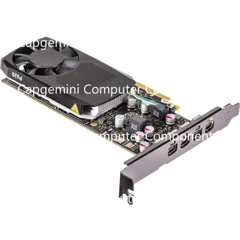 CCC  90%New Original Pulled For Leadtek Quadro P620 P1000 2GB Graphics Card PCI‑E 4×Mini‑DP 4K UG SW CAD 3D Rendering Tested OK