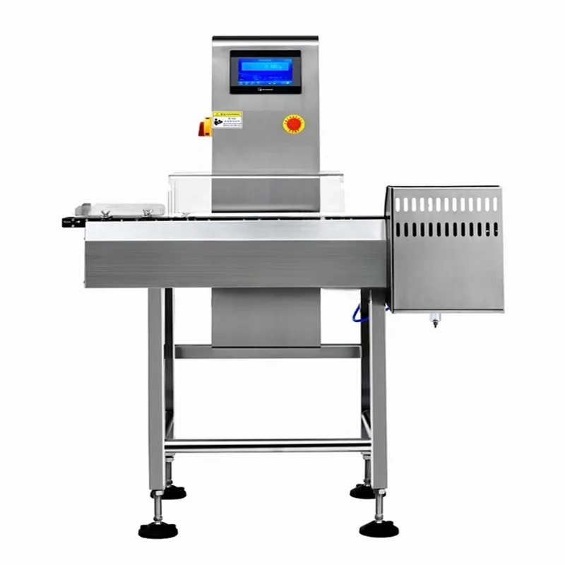 Almond fruit bagged food weighing machine, packaging weight check scale