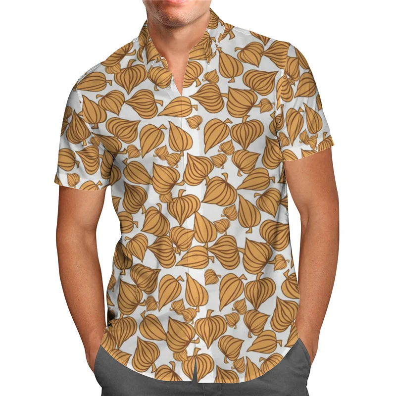 Hawaii Shirt Beach Summer Tropical Flowers Hawaiian Shirt 3D Printed Men's Shirt Women Tee hip hop shirts cosplay costume 01