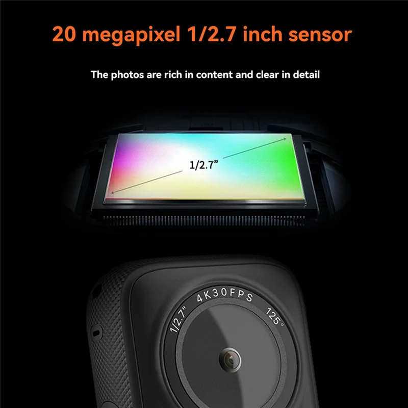 

Sensitive 4K HD Night Vision Wifi Sports Camera Touch Screen Waterproof Anti-Shake Cross-Border Sports Camera With Accessories