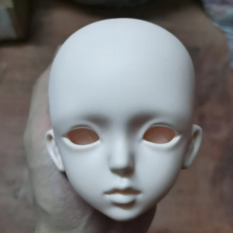 60cm Female Doll 1/3 BJD White  Skin Head Without Makeup DIY Toys for Girls