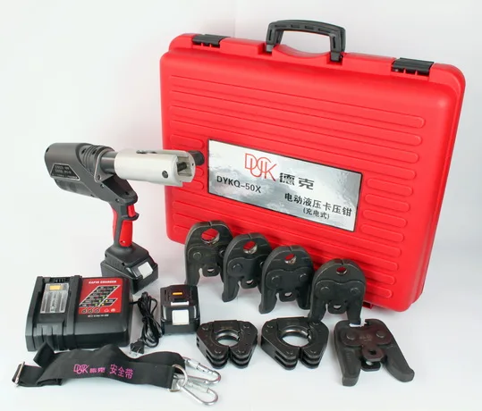 

37 years experience factory 1550 hydraulic cordless battery pipe press hose crimping tool pipe crimper set