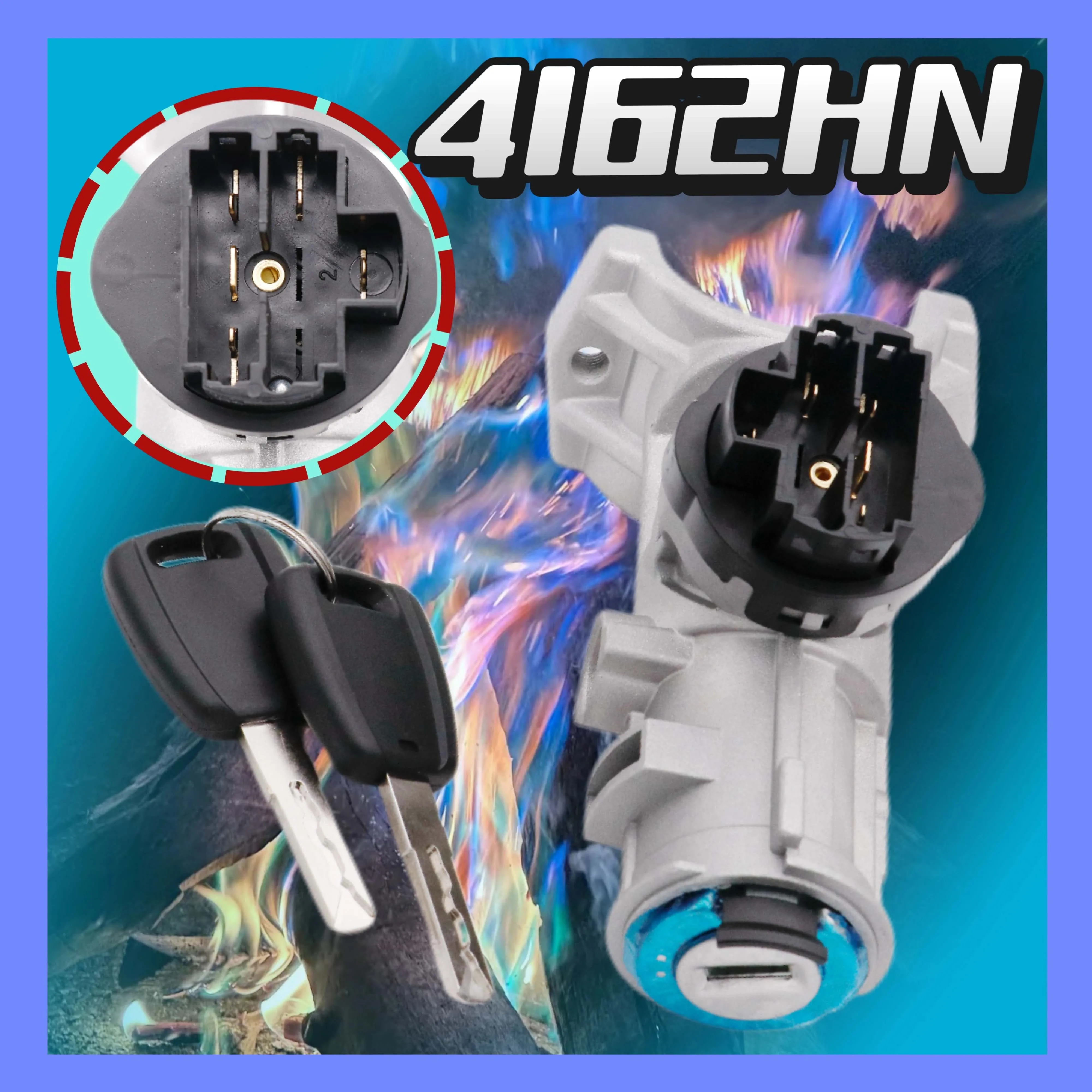 For Peugeot Boxer 2006-2017 For Fiat Ducato Ignition Steering Barrel Lock for Citroen Relay 1348421080 1608501280 4162SJ 4162HN