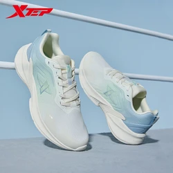 Xtep Running Shoes For Women 2024 Spring Stability Women's Sports Shoes Breathable Cushioning Stability Sneakers 876118110069