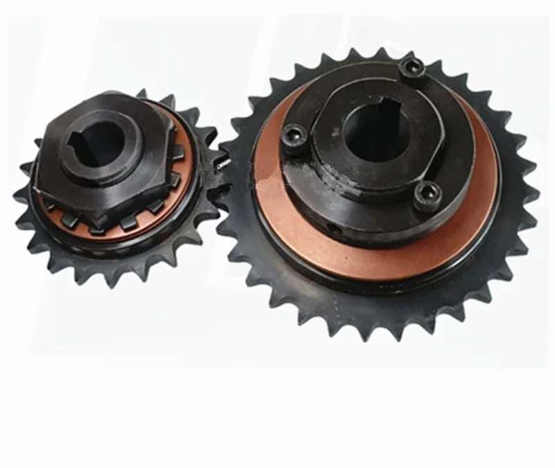 TL350 Friction type torque limiter with sprocket Torque overload protection Safety clutch Friction type torque limiter