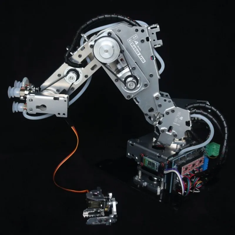 26C Industrial Robot Arm 4-Axis Stepping Mechanical Arm High Precision Planetary Reduction Motor For Gcode Programmable Robot