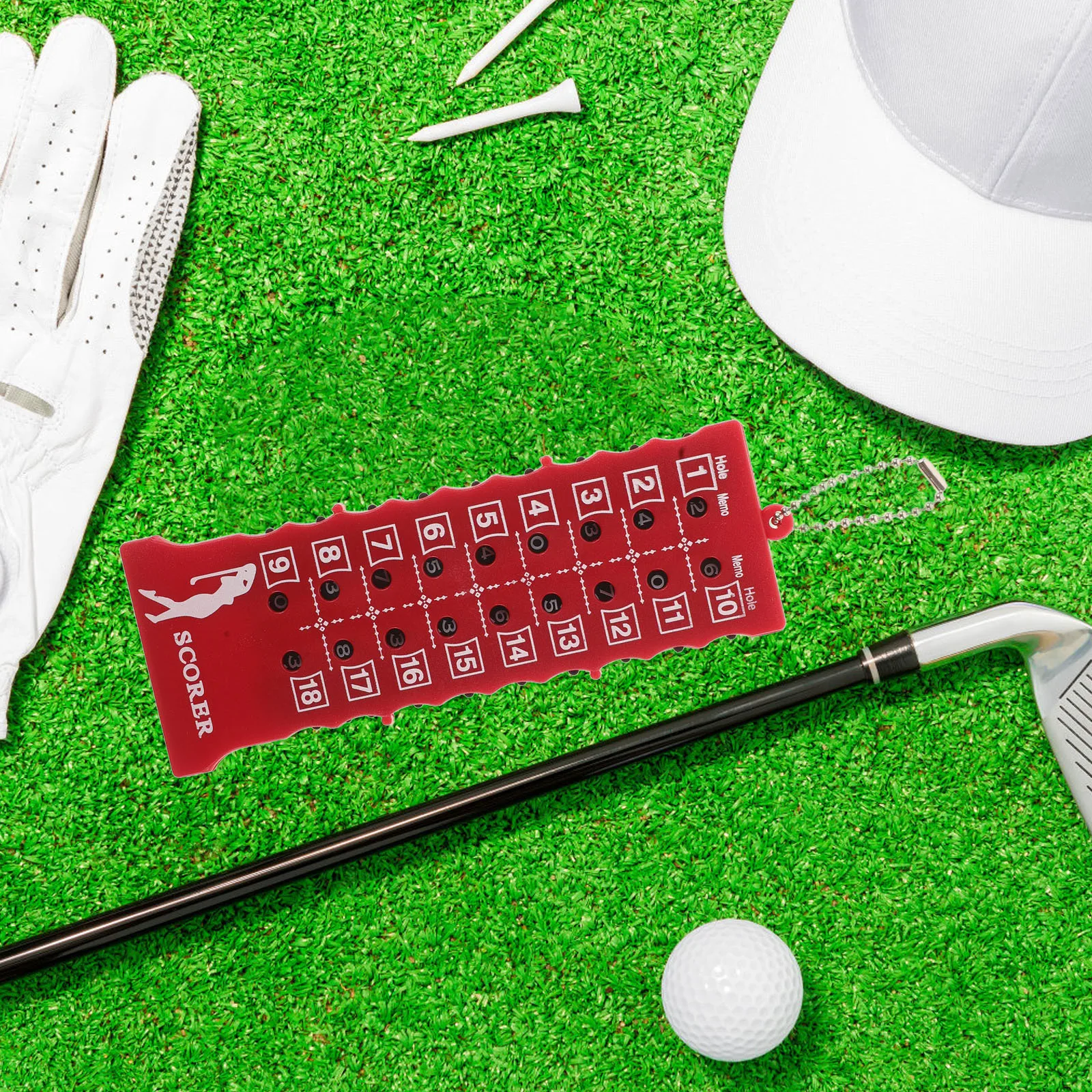 

Score Counter Lightweight Portable Golfing Scoreboard For Tournament Tracking Compact Scoring Device Golf Equipment Must Have