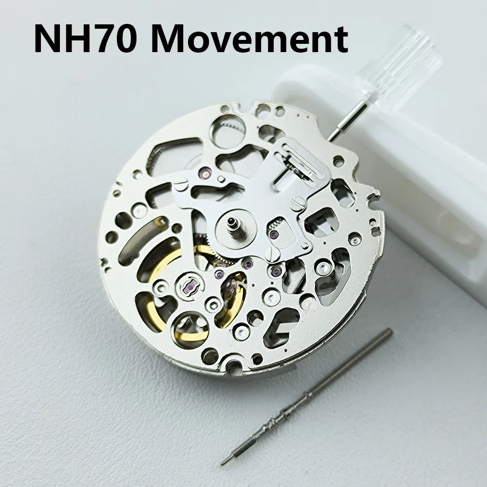 

NH70 Movement Mechanical Automatic Movement Skeleton For Watchmaker Replacement Movement Watch Repairer Parts