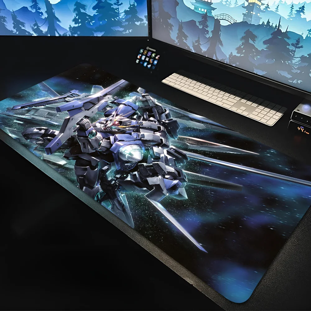 1pc hot cool Mobile Suit Gundam 00 Non-slip Mouse Pad Suitable For Office Computers Laptops E-sports Game Desk Mats XXL Keyboard