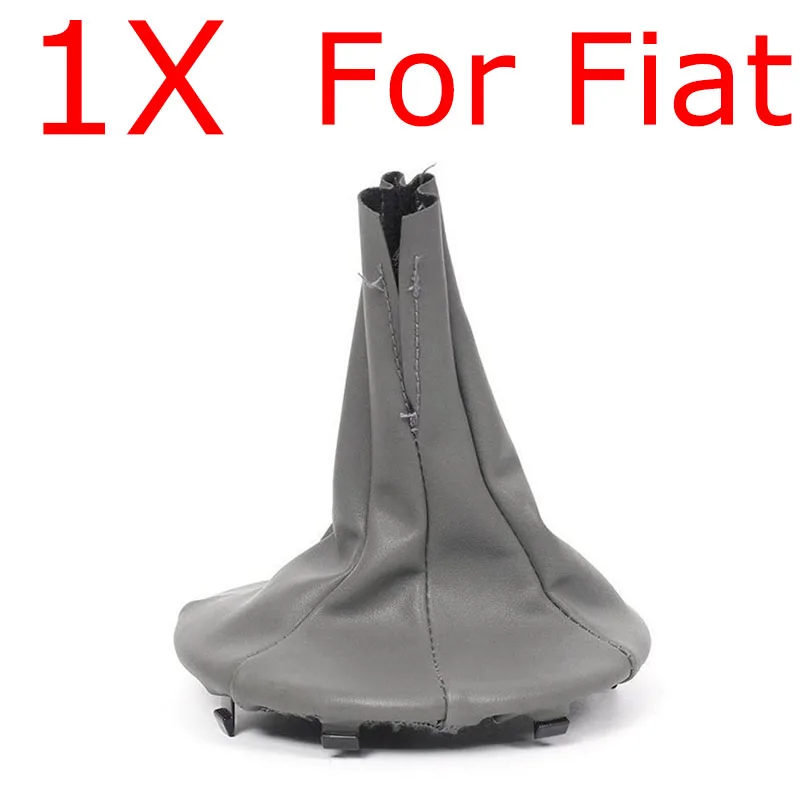 Car Accessories For Fiat 500 500c 2007-2013 Panda 2003-2012 Leather Car Gear Shift Collar Gaiter Gaitor Boot Dust Cover