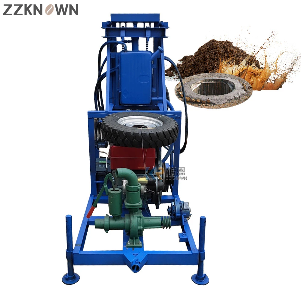 

Well Borehole Machines Core Drilling Machine Easy Operation Water Well Drilling Rigs Equipment Diesel High Power