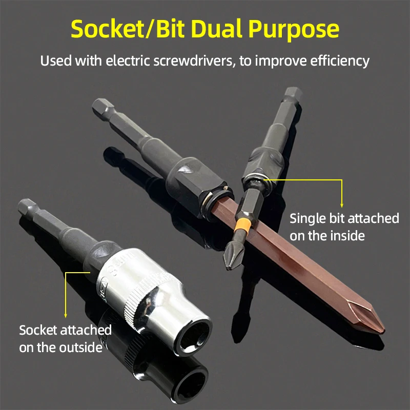 adapter set impact driver to drill adapter