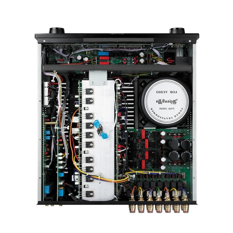 SY-13 Shengya AV-715 Home Theater Amplificador de potência de 7 canais 150W X7 (8Ω) 90dB (entrada 7,1)