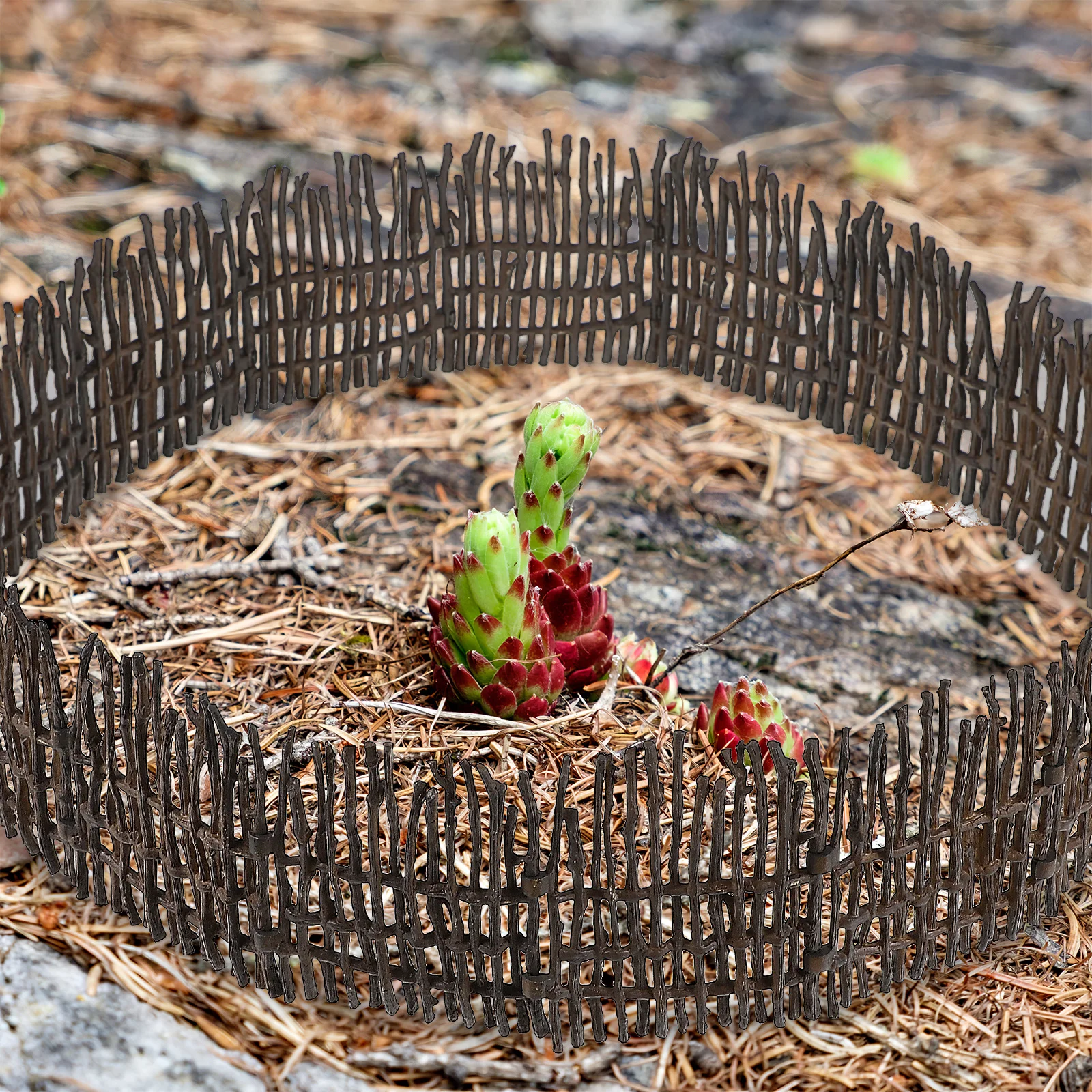 

Набор из 40 панелей для ограждения: прочные ПВХ-панели с детализированной текстурой, соединяемые, для конюшен, сарайов, игровых зон и сельскохозяйственных сцен