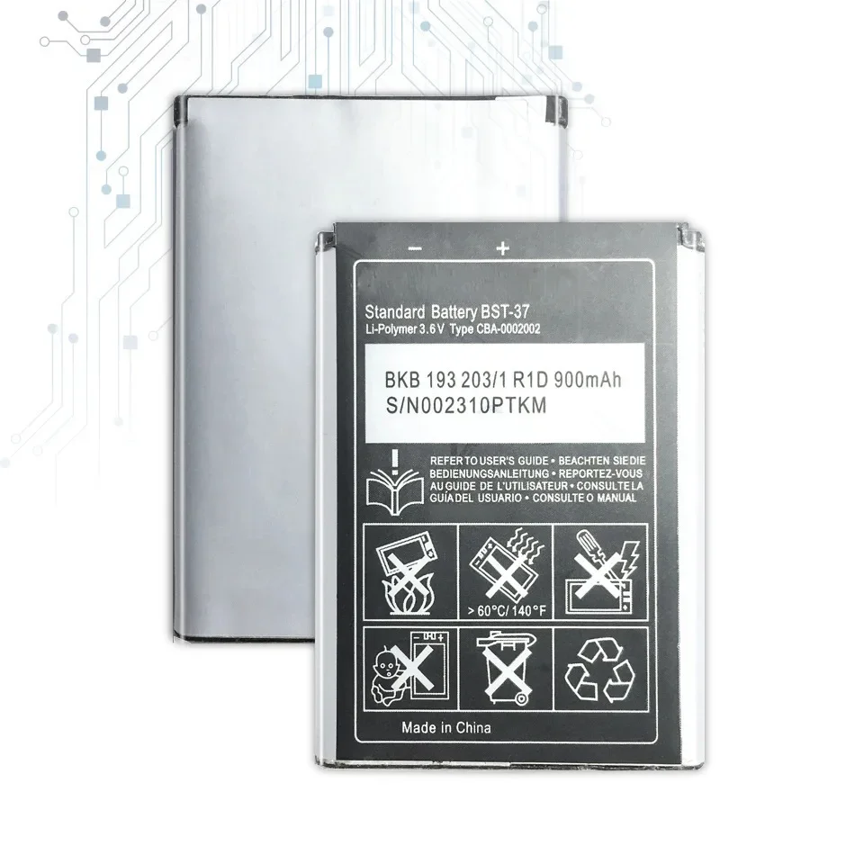 Battery For Sony Ericsson BST-33 BST-38 BST-37 BST-36 BST-39