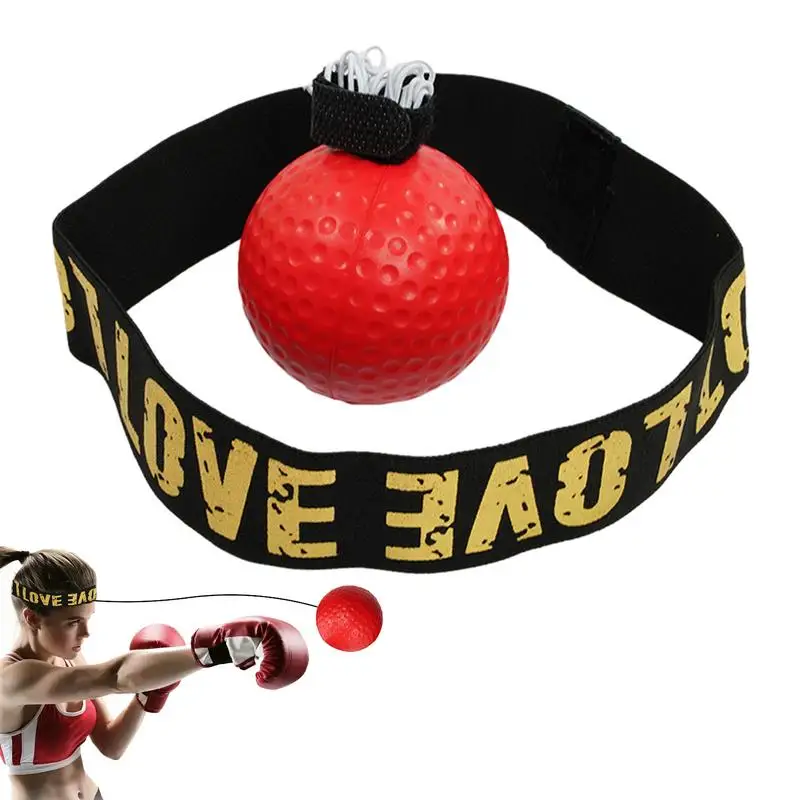 Boxer Reflex Ball Reflex Ball Headband For Children Indoor Fitness Supplies Boxing Portable Trainer For Hand Eye Training