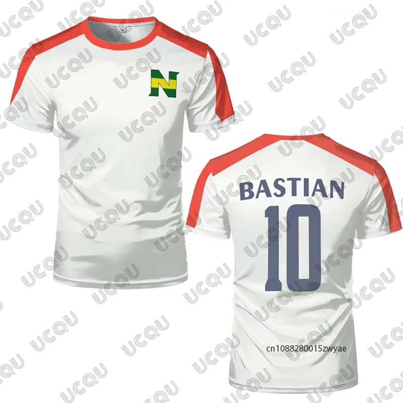 2026 جديد أنيمي كيرك الجنوبي الكابتن Tsubasa الرجال والنساء تي شيرت أتوم لاندرز لعب الأدوار جيرسي الصيف ملابس رياضية غير رسمية