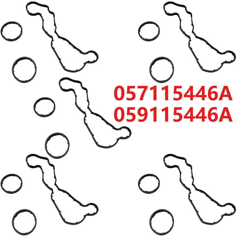 057115446A 059115446A For Audi A4 B7 Avant Allroad B8 A5 A6 C6 A8 D3 Q5 Van Q7 VW PHAETON Oil Filter Adapter O Ring Gaskets Seal