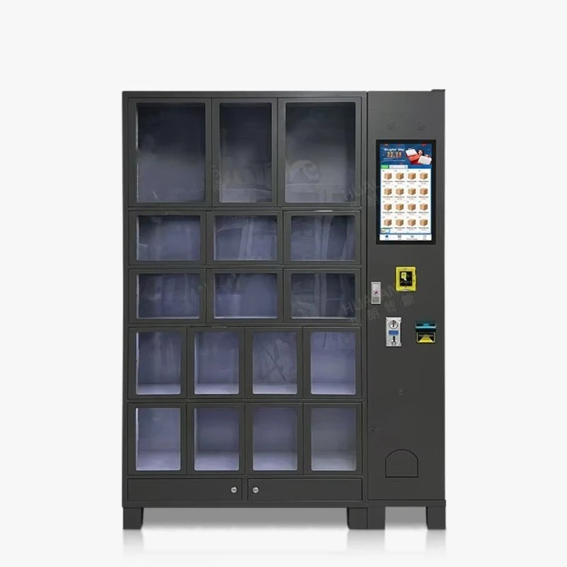Multi-Category Compatibility 17/27/30 Doors Smart Locker Self-Service Touch-operated Locker Vending Machine for Gym