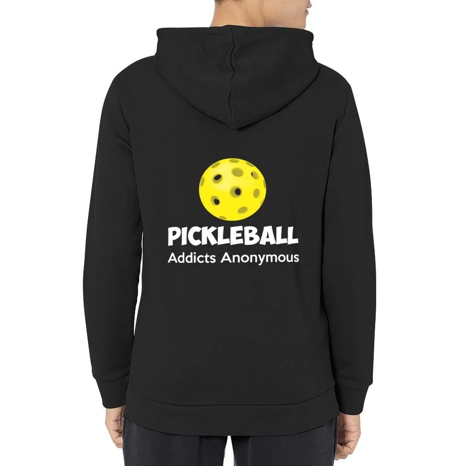 

Pickleball Addicts Anonymous Hoodie anime clothes men's sweat-shirt mens clothes male clothes mens hoodie