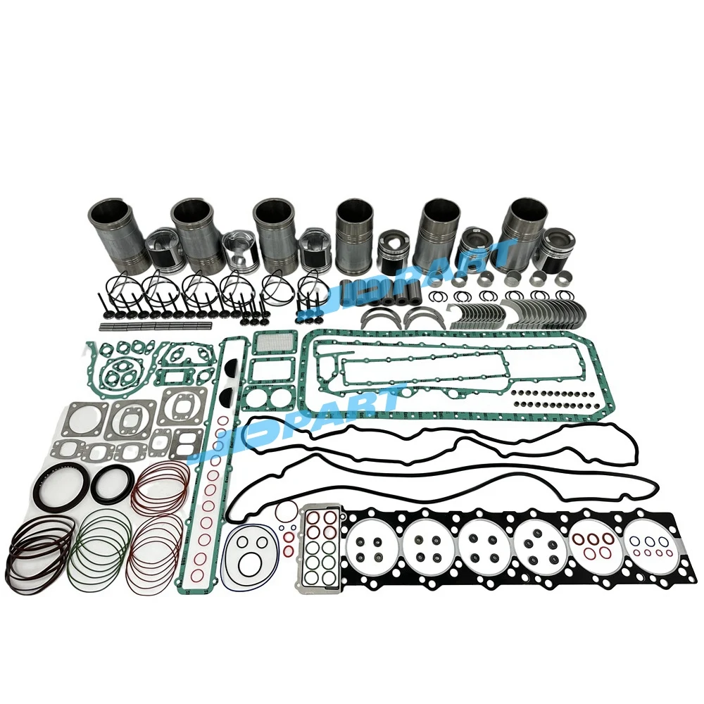 D6CA Cylinder Liner Kit With Gasket Set Bearing&Valves&Guides For Hyundai Parts