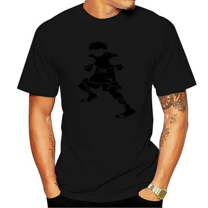 

Hajime no Ippo Vintage T-shirt Kamogawa Team Boxing Gym Cotton Men T shirt New Tee Tshirt Womens Tops