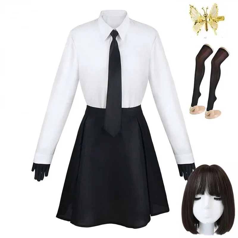 Akiko Yosano Cosplay Costume Akiko Yosano Outfits for Anime Comic With Akiko Yosano Full Set Dress Headwear