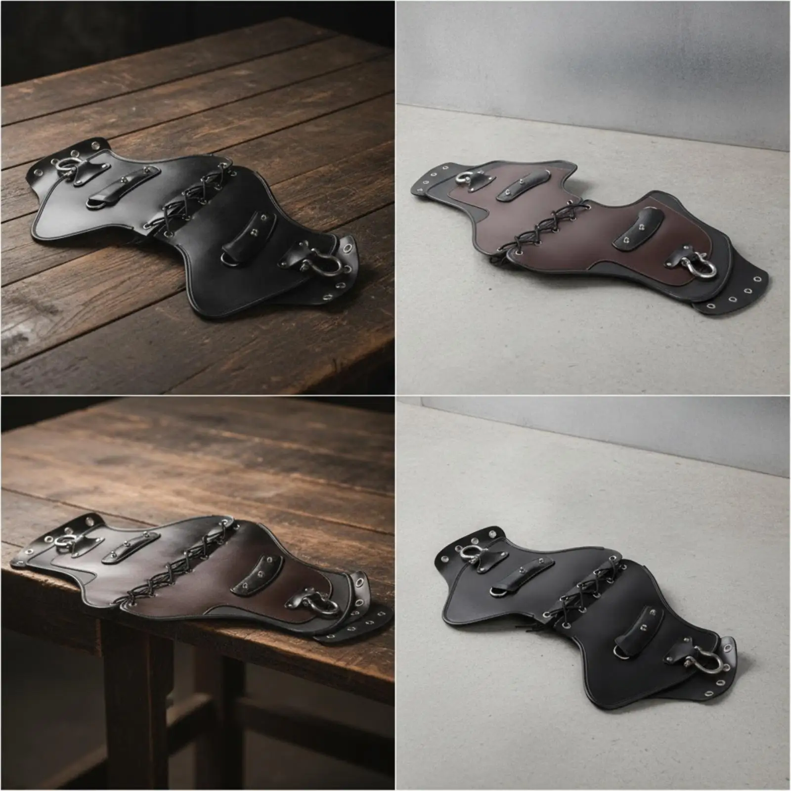 Motorcycle with Adjustable Lacing Heat Protection Motorcycle Leg Heat