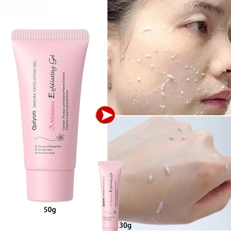 

Sakura Exfoliating Peeling Gel Facial Scrub Facial Cleansing and Exfoliating Gel Repair Scrubs Face Cream Beauty Skin Care