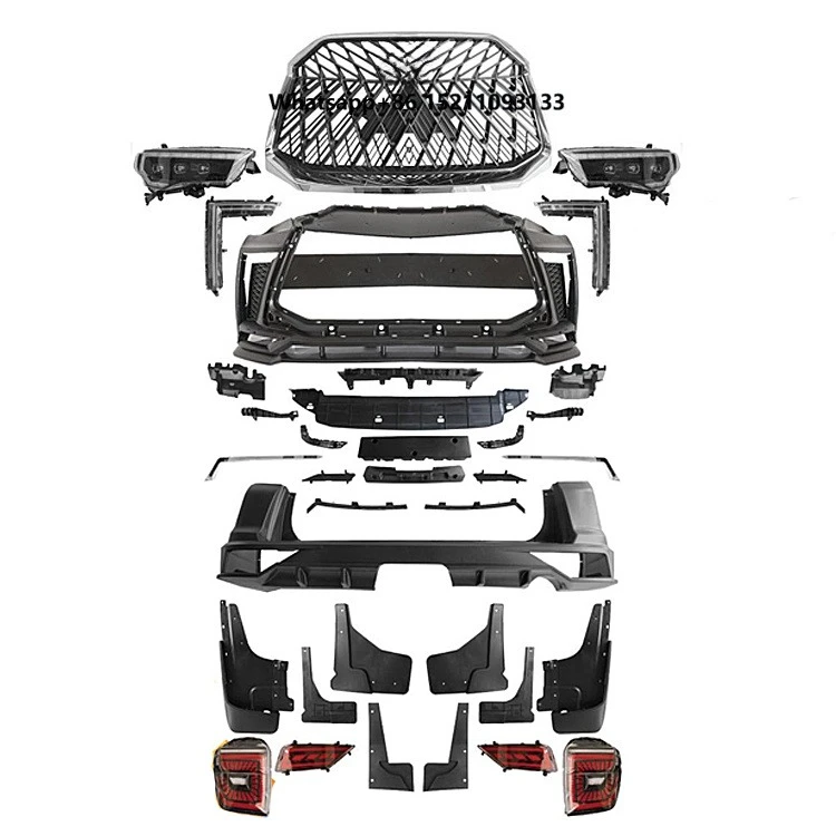 Good Price Car Parts Front Bumper Conversion Upgrade BODY KIT for  4RUNNER 2020